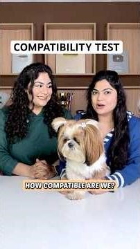 How compatible are we?😎 Say the same word Challenge with #thakursisters #sistercompatibility