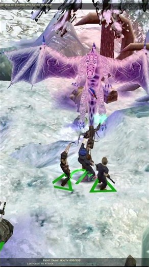 Dungeon Siege 1 | Pentachoron Garden Defeat Frost Dragon