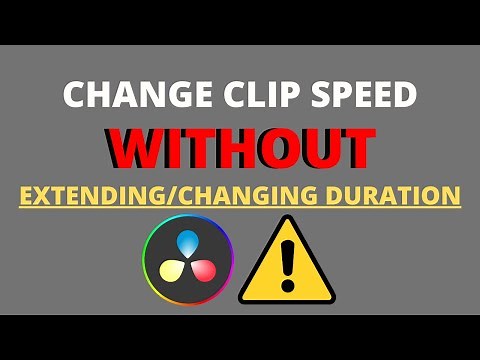Speed Up Clip WITHOUT Extending/Changing Duration [Solution]