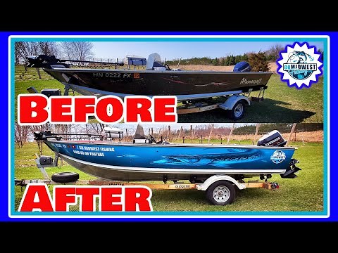 A DIY Boat Wrap You CAN Afford