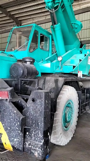 installation of outrigger controller kobelco rough terrain crane 20 tonner | Walter Tabije