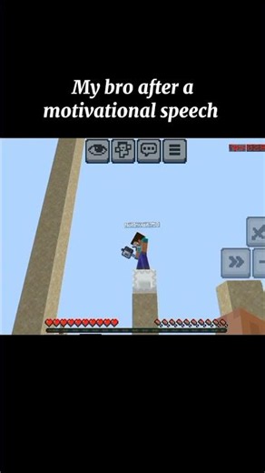 My fried after a motivational speech | Minecraft