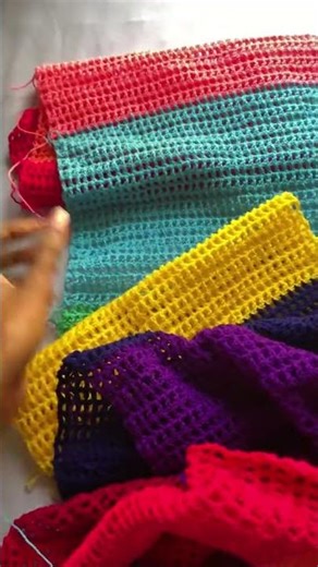 Multiple coloured scarf 🧣