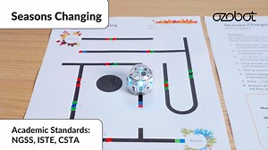 Experience the magic of changing seasons with Ozobot!  In this standards-aligned lesson, students will use their knowledge of life and earth sciences to help Ozobot travel through the seasons. #steamlearning #ozobot #codingrobot #stemlessons #seasonalactivities | Ozobot | Facebook
