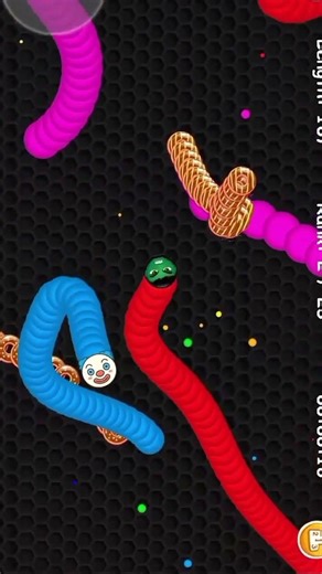 Cacing Terbesar Superhero Zombie Knight || Worms Zone io Worms Giant Slither Snake #95062