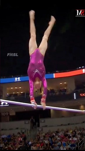 Gymnastics world women’s 🔥Ashton Locklear uneven bars #gymnasticshorts #unevenbars