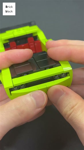 Satisfying LEGO Build Sounds | Dodge Challenger 77237