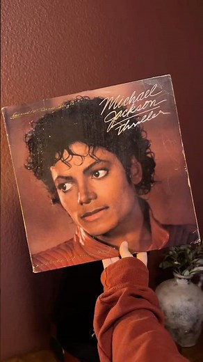 The original Michael Jackson Thriller Vinyl from the 1980s!!!