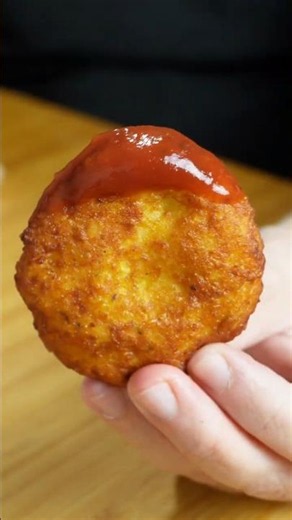 PERFECT and FAST Easy Hash Browns 🥔 #shorts