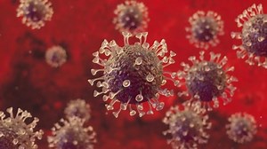 Close Coronavirus Cell Under Microscope Medical Stock Footage Video (100% Royalty-free) 1087284347 | Shutterstock