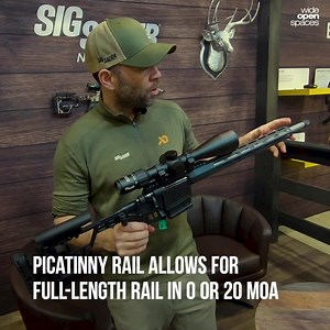 SIG SAUER CROSS Rifle Folds the Gap Between Tactical and Hunting