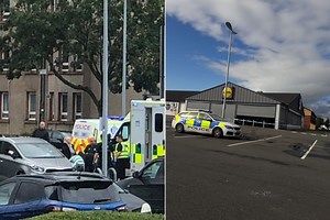 Glasgow Lidl sealed off after customer 'slit his own wrist' in Possil supermarket