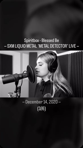 𝐜𝐨𝐮𝐫𝐭𝐧𝐞𝐲 𝐮𝐩𝐝𝐚𝐭𝐞𝐬 ✧˖° on Instagram: "✧ 𝟏𝟐.𝟏𝟒.𝟐𝟎 || a clip of ‘𝐛𝐥𝐞𝐬𝐬𝐞𝐝 𝐛𝐞’, as performed during spiritbox’s appearance on 𝐬𝐢𝐫𝐢𝐮𝐬𝐱𝐦 𝐥𝐢𝐪𝐮𝐢𝐝 𝐦𝐞𝐭𝐚𝐥’s live ‘𝐦𝐞𝐭𝐚𝐥 𝐝𝐞𝐭𝐞𝐜𝐭𝐨𝐫’ radio show from 2020. i’ll be sharing a clip of every song from this show, so stay tuned for that! you can find ‘holy roller’ and ‘rule of nines’ further up on my page. (3/6) 𝐜𝐫. spiritboxofficial on youtube - #courtneylaplante #spiritbox #spiritboxband #sxmliquidmetal 
