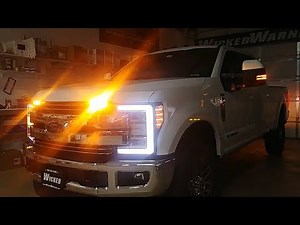 2019 Ford F-250 Super Duty Truck Emergency LED Lights