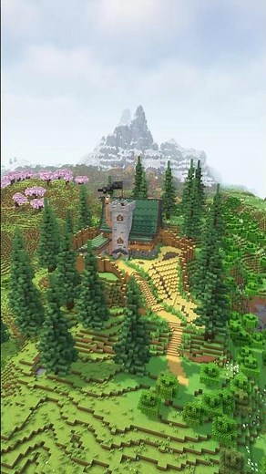 medieval house - base timelapse & tutorial #minecraft