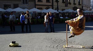 Levitating Street Performers: How Do They Do It?