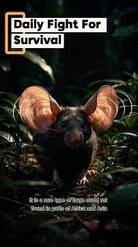 The Giant Eared Creature Nobody Can Catch! 🐭🔥