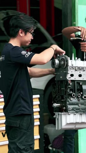 Overhaul 1.4 Tsi Engine 😍 #overhaul #vwengine #quadautoworks #subangjaya #bengkelkereta