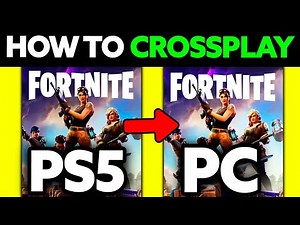 How To Crossplay Fortnite PS5 and PC (2025) - Step by Step