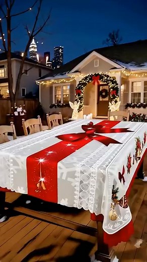 🎄✨ Christmas Magic Tablecloth, Brighten Your Festive Moments ✨🎄 This Christmas, let your table dress up in style! 🎅🦌❄ Multiple Christmas themes to choose from: 🤶 Santa Claus Style | 🦌 Cute Reindeer Style ❄ Dreamy Snowflake Style | 🎀 Elegant Ornament Style 💫 Product Highlights: ✅ Premium polyester, durable and wrinkle-resistant ✅ Stain-resistant, easy to clean ✅ Machine washable, low maintenance 🔥 Limited offer! Create a memorable and festive Christmas for your family now! 🎄🎊 #Christma