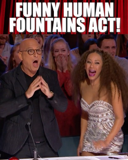 317K views · 3.1K reactions | Human Fountains SPIT At Each Other! | Amazing Auditions | Facebook