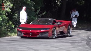 Ferrari F80 debut 1200HP at Goodwood Festival