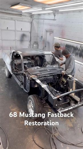 68 Mustang Fastback Restoration: #mustang #musclecars #classiccars #americana #carrestorationproject