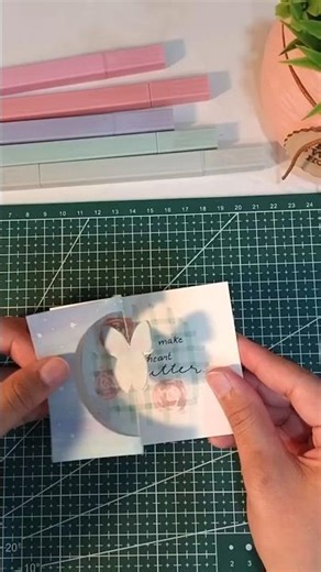 DIY butterfly Card 🦋Love crafts like this? Hit subscribe 💫