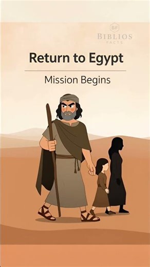 Exodus 4 Explained in 60 Seconds | Moses, Pharaoh & The Burning Bush Calling #BibleExplained#Exodus4