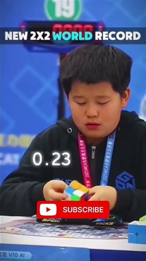 Fastest 2x2 Solve EVER??? (World Record Clip)