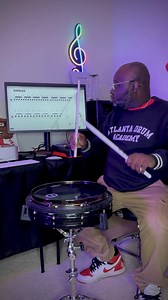 1 Minute Snare Drum Play Along ❤️🥁🤍 with Sight Read Drums on YouTube | Atlanta Drumacademy