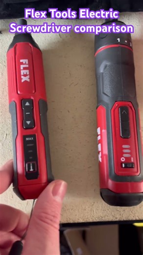 Flex Tools Electric Screwdriver 4v Comparison #flextools #flexpowertools #flexwithflex