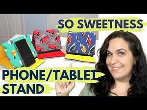 Pattern Review - So Sweetness Phone Tablet iPad Holder - Sewing Room Stand.