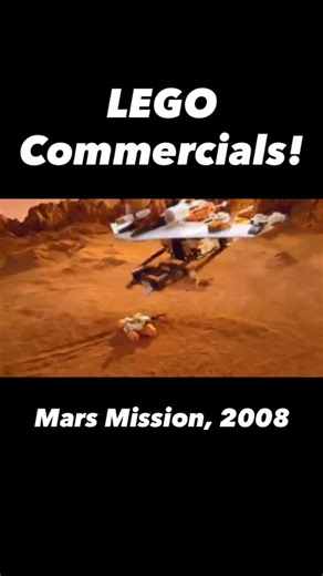 Stuntman Brick on Instagram: "LEGO Commercials! Here’s a late-2000s ad for Mars Mission. #lego #ad #space"