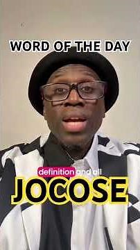 JOCOSE: Sound Smarter Instantly