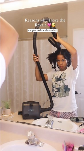 🖤HAPPY JUNETEENTH 🖤 use code JUNETEENTH_BP to save $59.85 on the Revair Reverse Air Dryer 🩵It makes me so happy when people tell me that purchased this machine because of me and it changed their life 🫶🏽🥰 If you’re on the fence, this Juneteenth promo is an amazing deal, plus you can pay in installments and there is a 30 day guarantee!! If you have any questions, feel free to ask! Link in my Linktree 🙏🏽 . . . . #naturalhair #revair | Breezy's Puffs