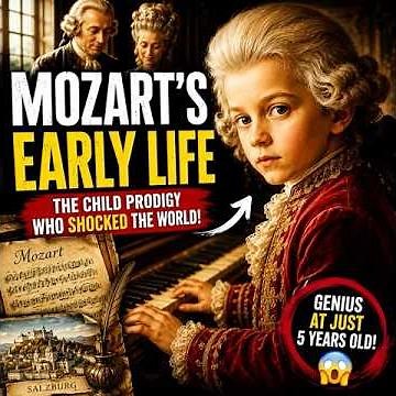 Mozart’s Early Life Was Stranger Than You Think - Wolfgang Amadeus Mozart #Mozart #ChildProdigy