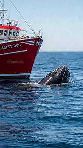 8.3M views · 69K reactions | Fisherman Encounters a Whale of a Problem! #wildlife #animal #ocean | Paul & Friends | Facebook