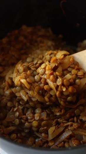 Caramelized Lentils #weightloss #fitrecipe #diet #healthyrecipe #cooking #easyrecipe