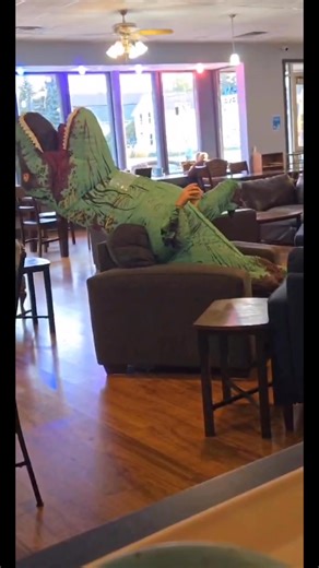 5.4K views · 125 reactions | Scientists have just discovered that dinosaurs went extinct simply because they couldn’t get to their coffee 練 #jennsjava #dinosaurs #coffee | Jenn's Java | Facebook
