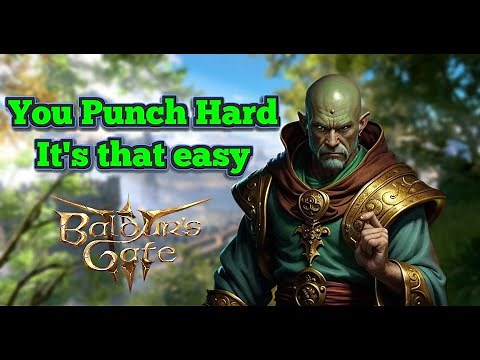 Pure Way of the Open Hand Build | Baldur's Gate 3 Monk Guide | Level 1-12 & Combat Tutorial