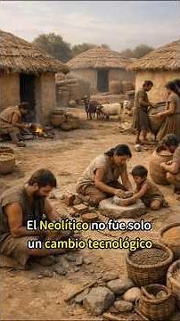 The Dawn of Home: The Neolithic Revolution 🌾🍞🐐 #neolithic