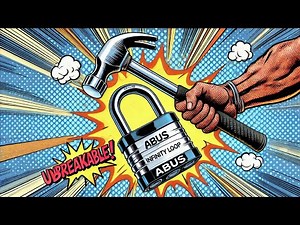 Infinity Loop 1806 | 2-Loop Schloss für Fahrrad & Komponenten