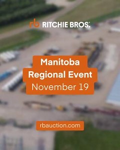 Get ready to bid at our Manitoba Regional Online Timed Auction Event on November 19 featuring combine harvesters, Quadtrac Track Tractors, Self-Propelled Sprayers and much more for all your farming, construction & transportation needs! Includes equipment from: Fort Distributors, H & M Farms, LPR Transport, R.M of St. Clements, R.M of Riverton-BiFrost, Ryan Tillbury and features a Complete Dispersal for Minish Construction. For more info, to view inventory and to register to bid visit: https://ow