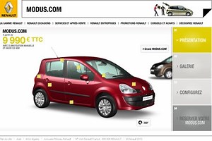 Renault Modus, à partir de 9.990 euros