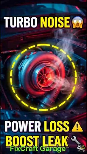 Turbo Noise Warning #automobile #diycarrepair #cheapcarfix #carhacks #diycarrepair #carrepair #car