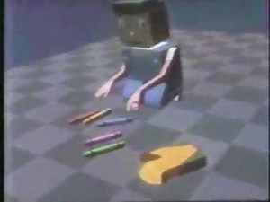 Classic Sesame Street - A Boy Draws The Number 5