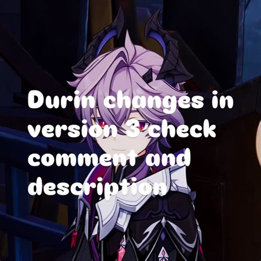 Genshin leaks | Durin v3 Changes (Summary): - Normal Attack Transmutation moved to Elemental Skill. - White Mode Burst (Lustrous Light) total MV... | Instagram