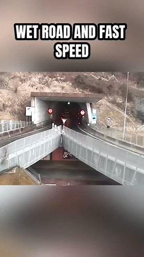 Driver Misses Lane Split ! ‎ ‎Driver Misses Lane Split #carcrash #roadsafety | Highway Chronicles