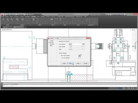 AutoCAD Mechanical 2018 - 700,000 standard parts and features